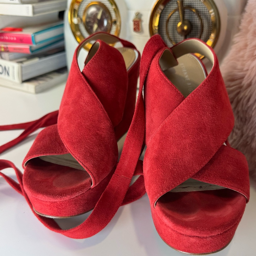 Etienne Aigner Dominica Suede Platform